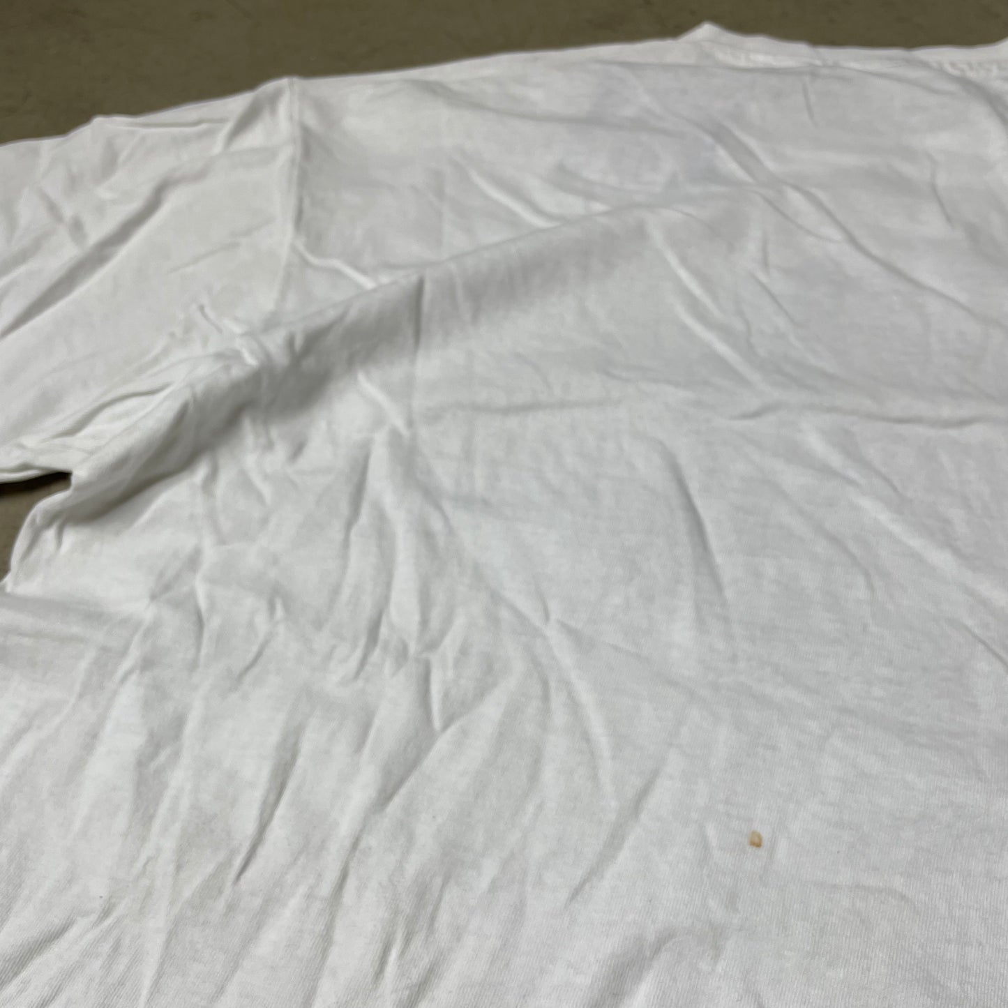 (L) 1990s Hanes Singlestitch Print Tshirt weiß The Only One