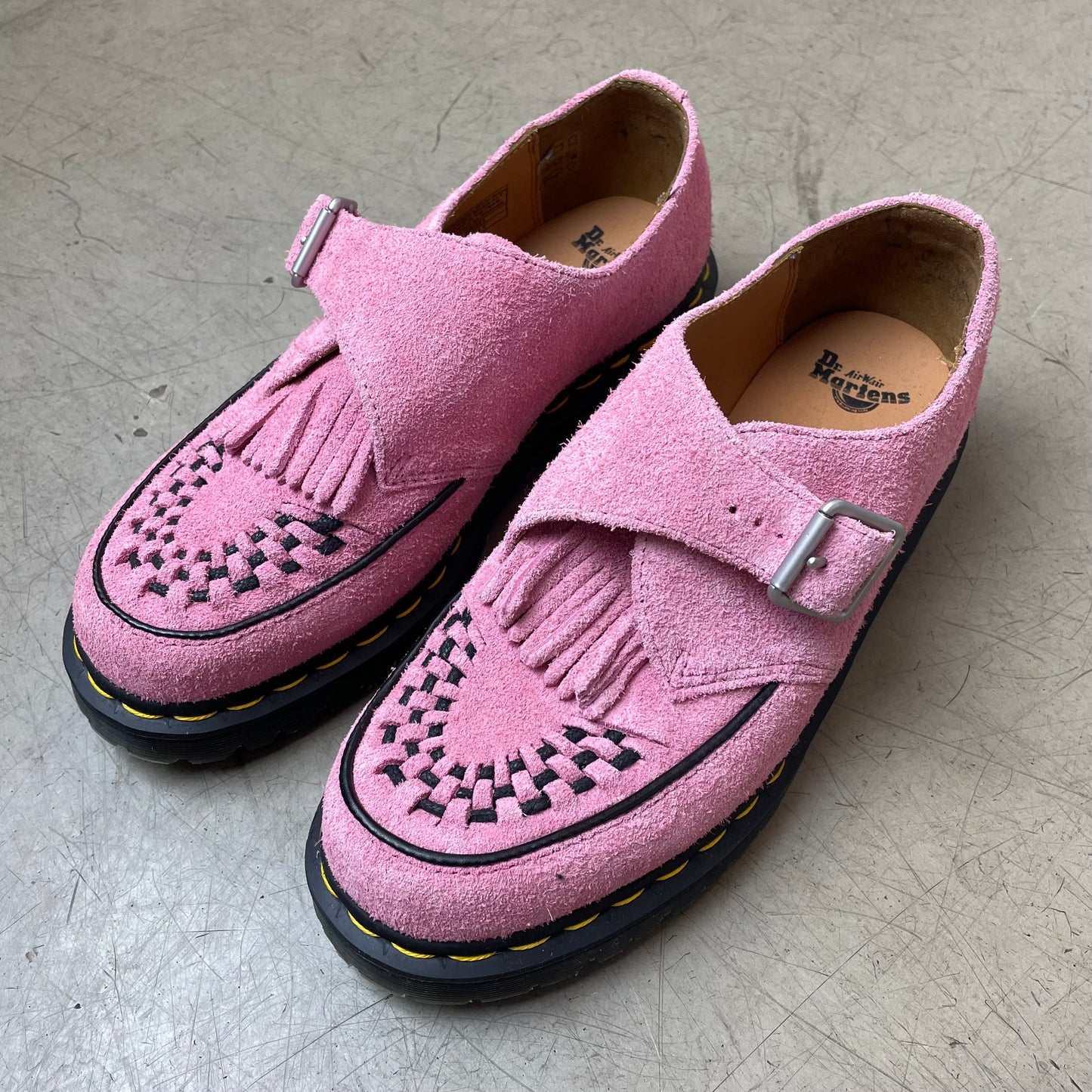 (41) Dr. Martens Loafer Wildleder pink
