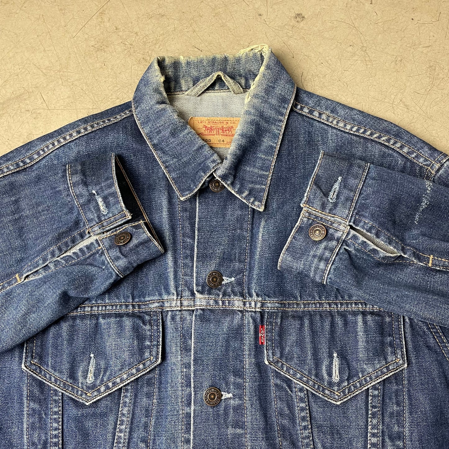 (XXL) Vintage Levi’s Jeansjacke Denim blau