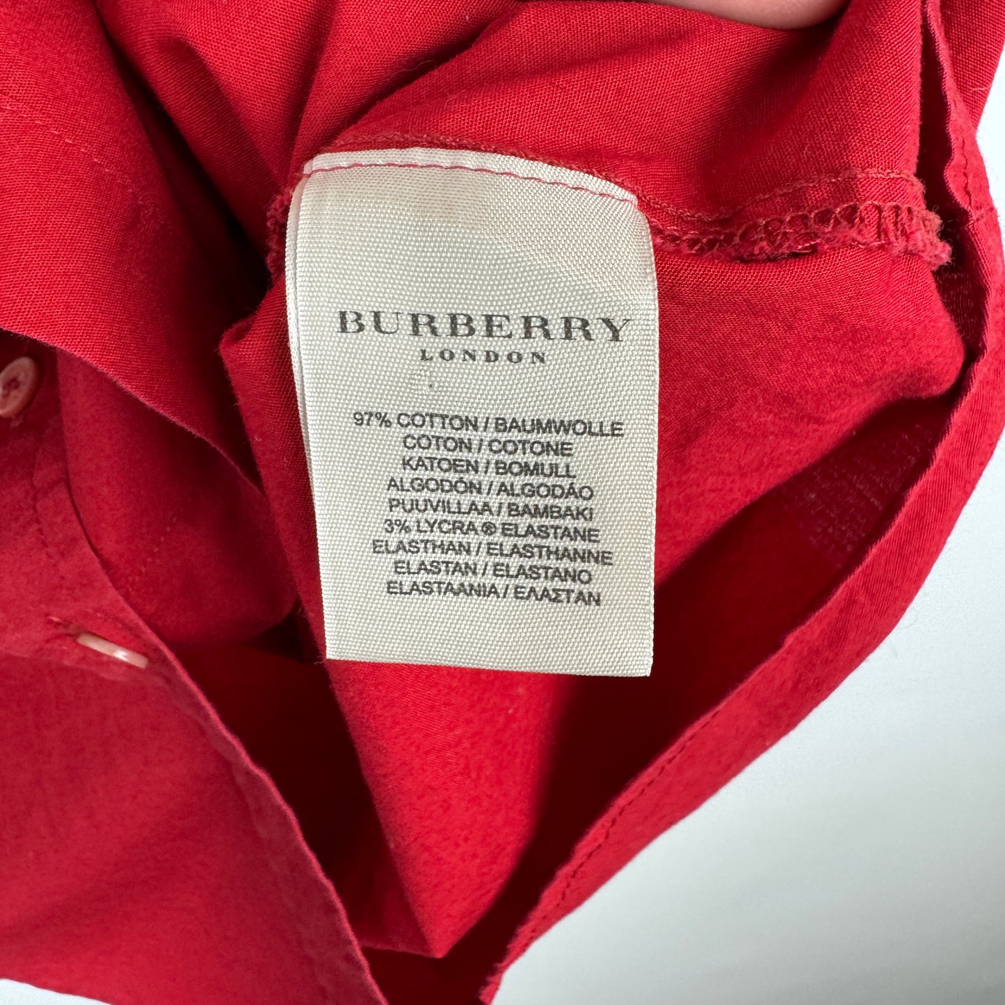 (M) WMN BURBERRY BLUSE