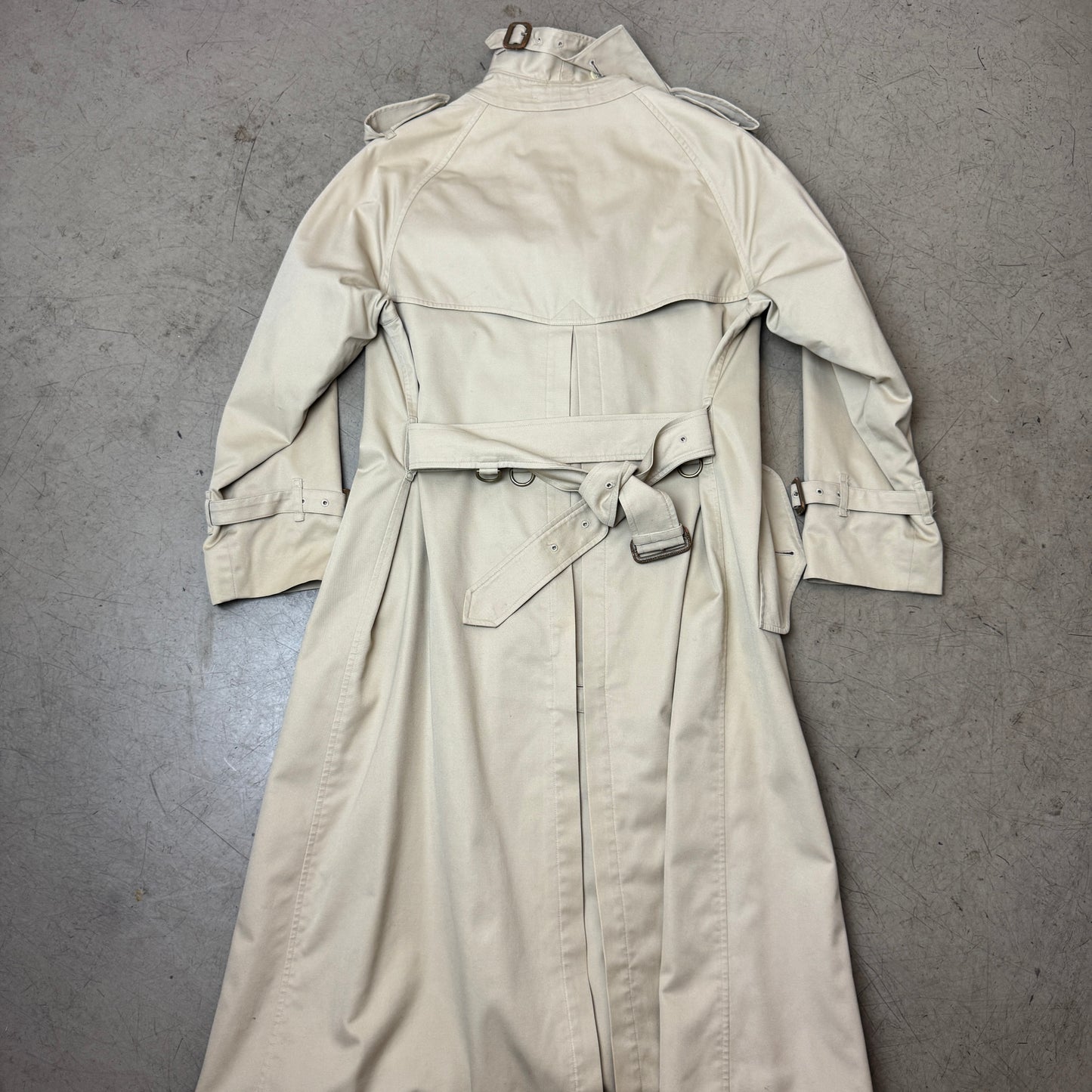 (WMN S-M) 1980s Burberrys Trench Coat