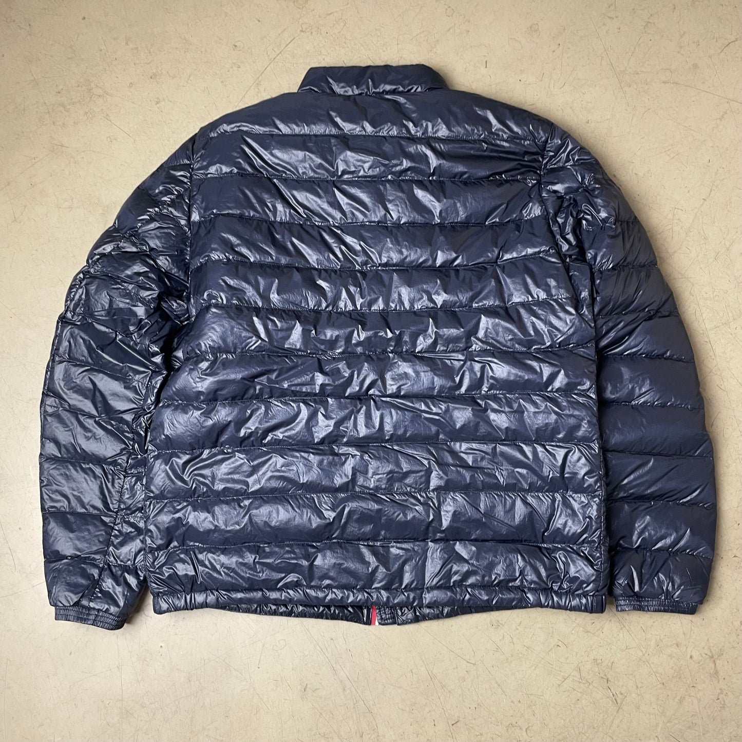(XL) Moncler Puffer Jacke Navy blau Longue Saison Sz 6