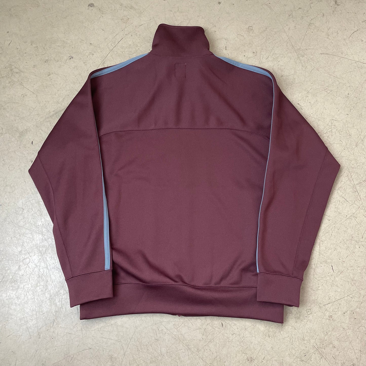 (S) South2 West8 Track Jacket dunkelbraun Burgunder blau