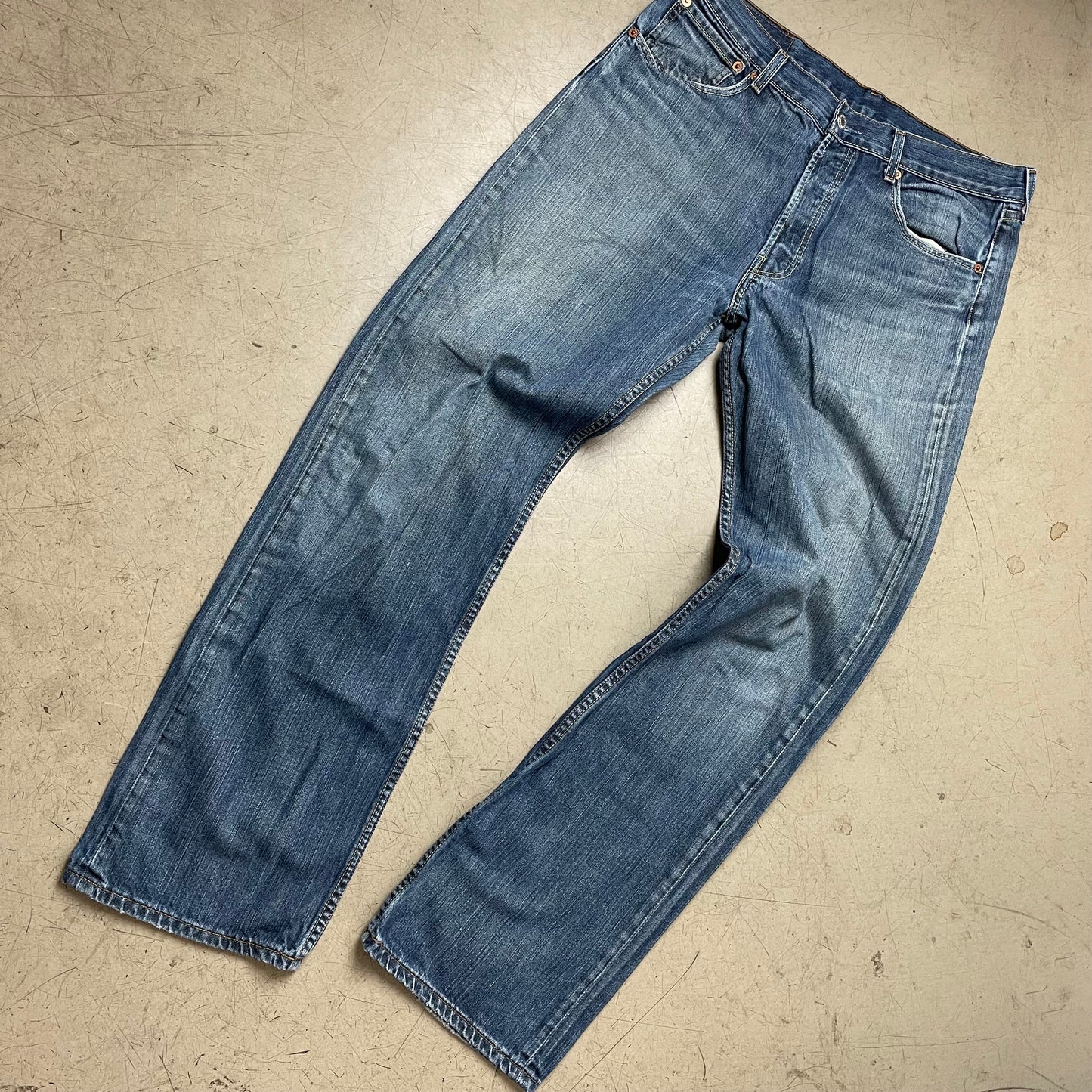 (L) Levi’s 501 Jeanshose blau W34L34