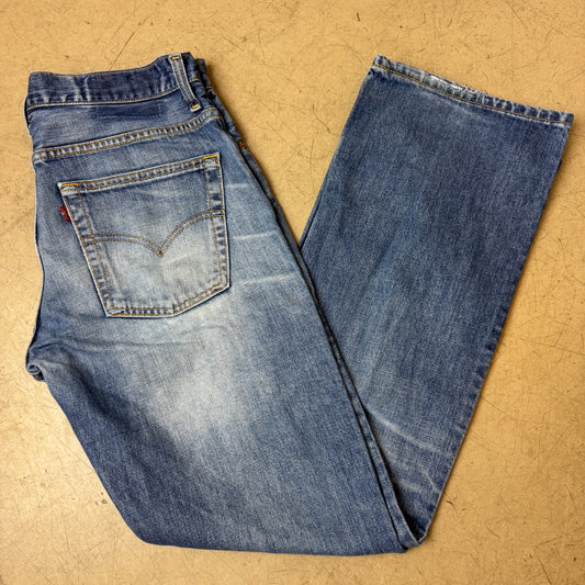 (L) Faded Levi’s 507 Bootcut Jeanshose W33/L34