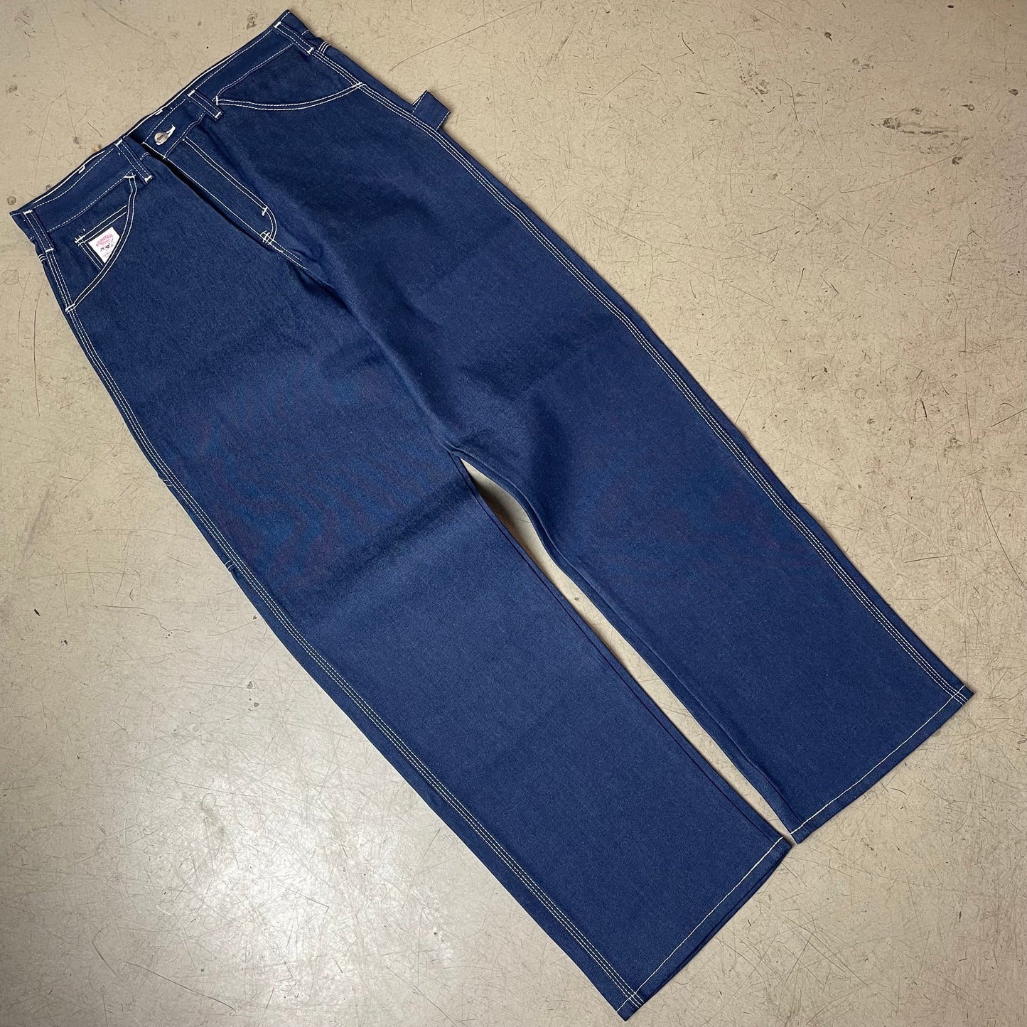 (XL) Pointer Brand US Workwear Carpenter Denim Jeanshose Navy W36L34