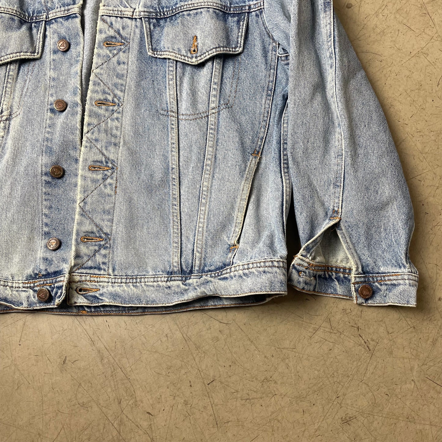 (XL) Vintage Mac Jeansjacke hellblau