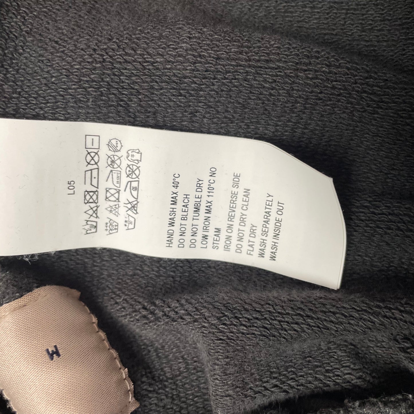 (M) Calabasas Agoura Jogging Pants Jogger washed black
