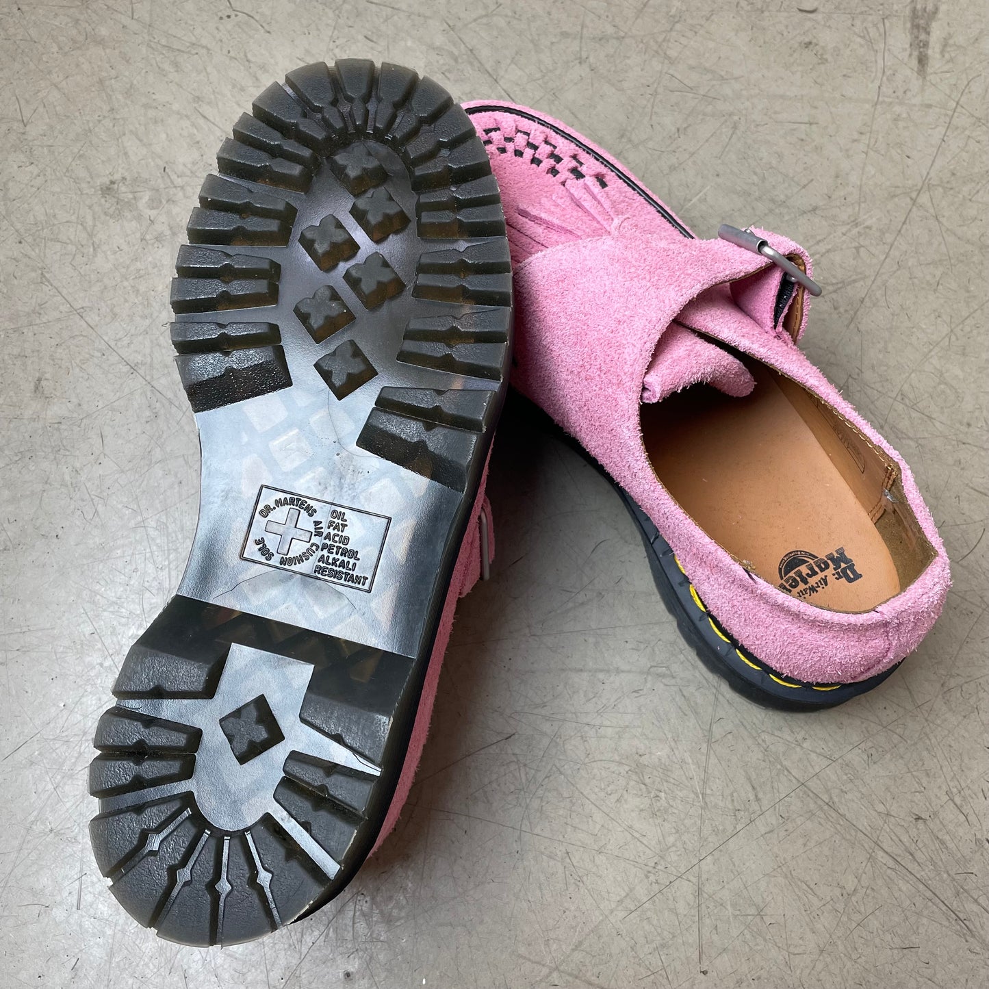 (41) Dr. Martens Loafer Wildleder pink