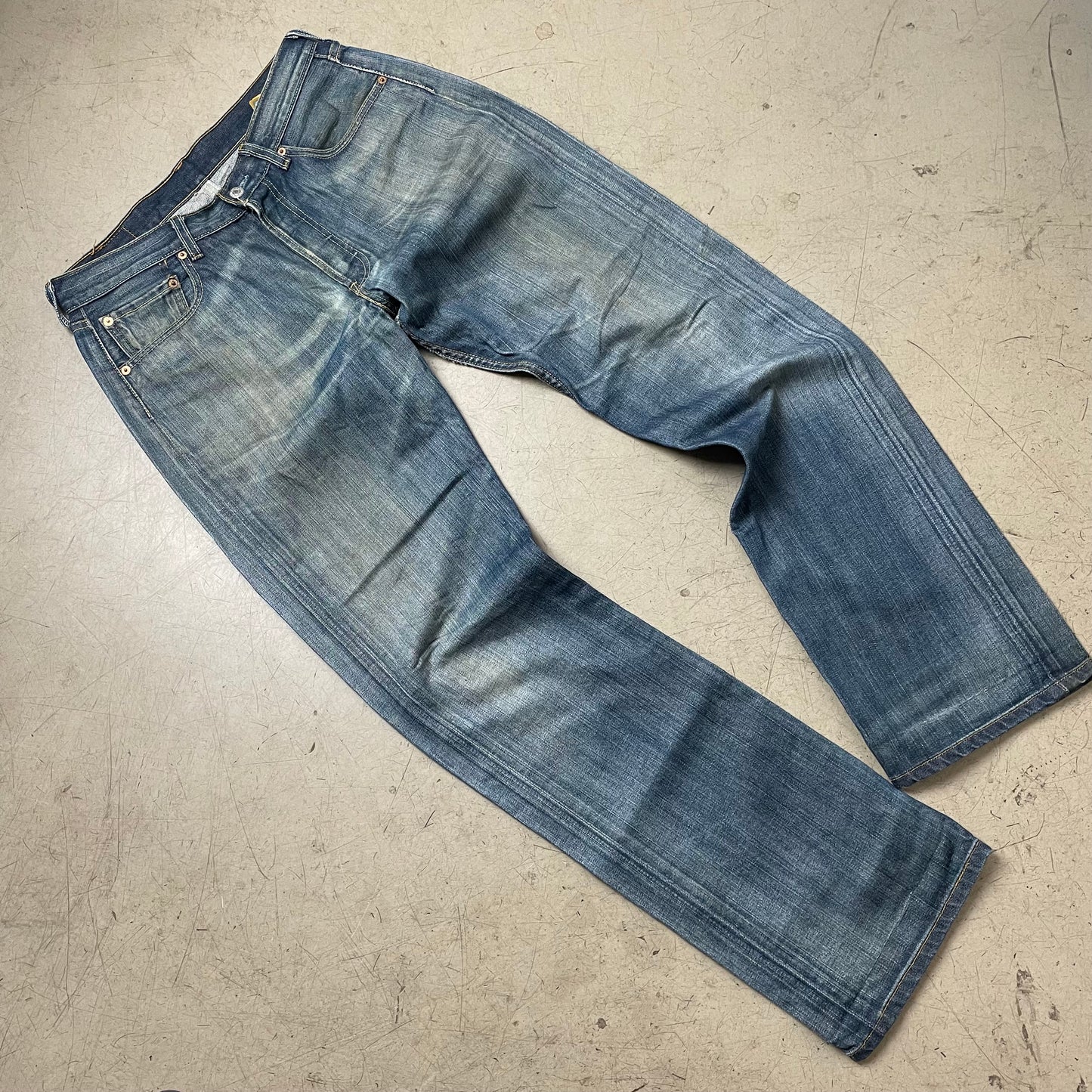 (M) Levi’s 501 Jeanshose blau W33L34