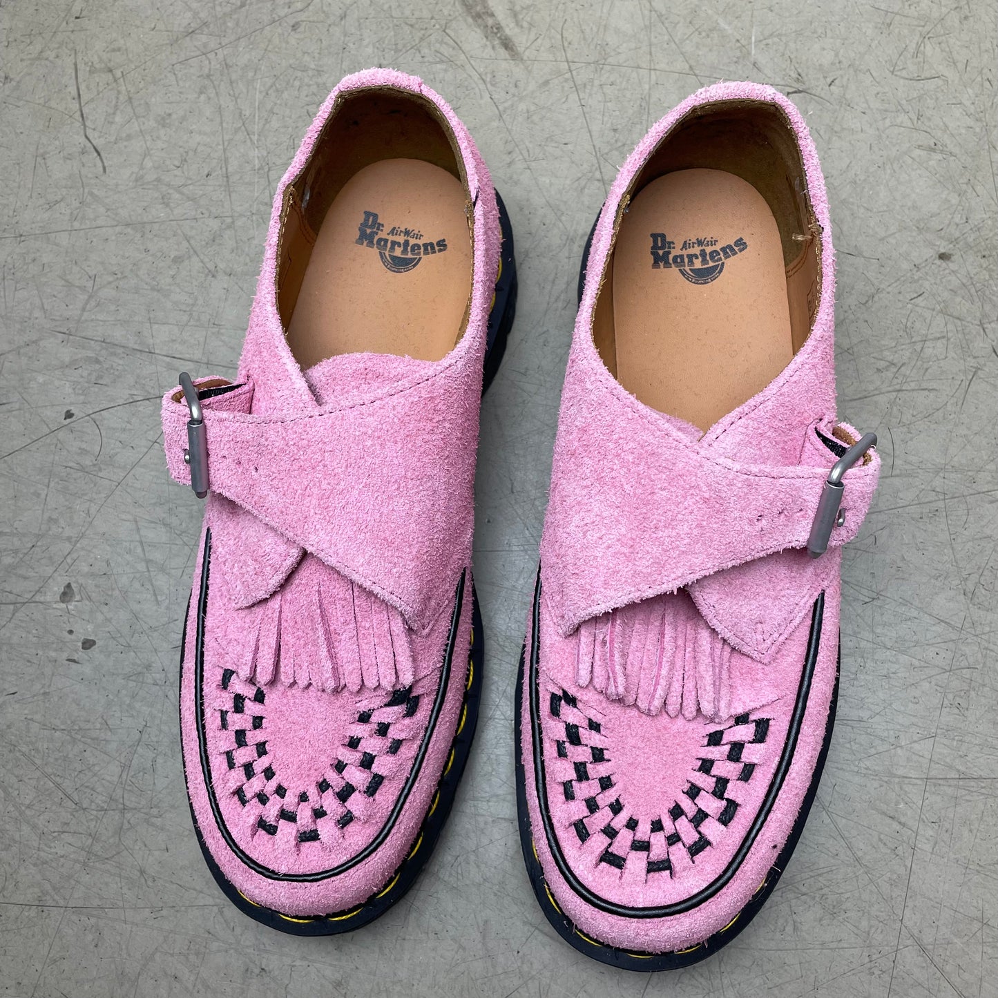 (41) Dr. Martens Loafer Wildleder pink