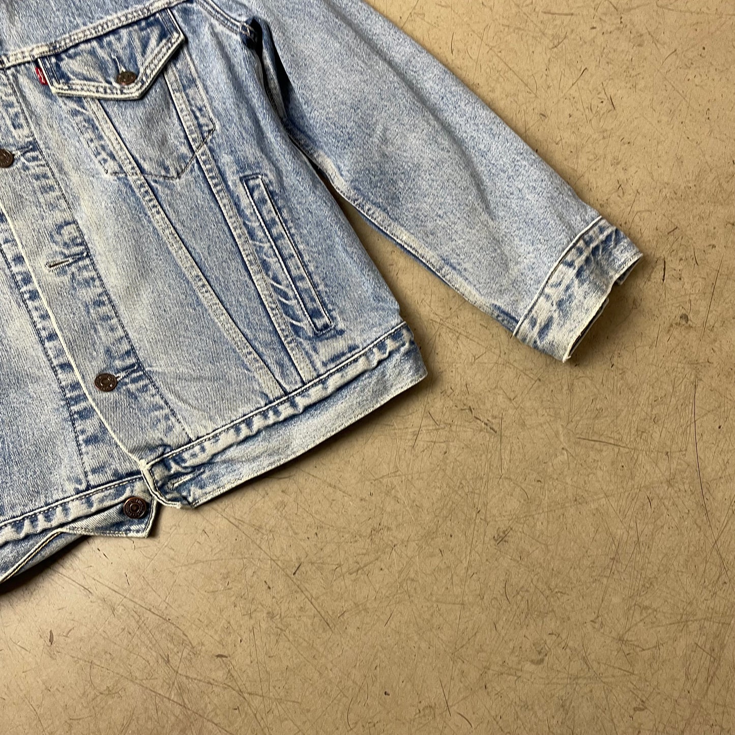 (L) Levi’s Jeansjacke hellblau