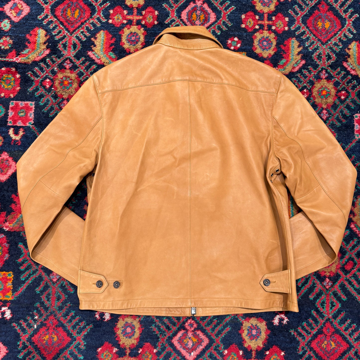 (M) 21' RALPH LAUREN LEDERJACKE