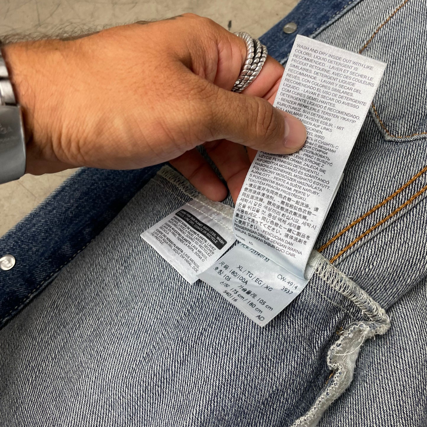 (XL) Levi’s Jeansjacke blau