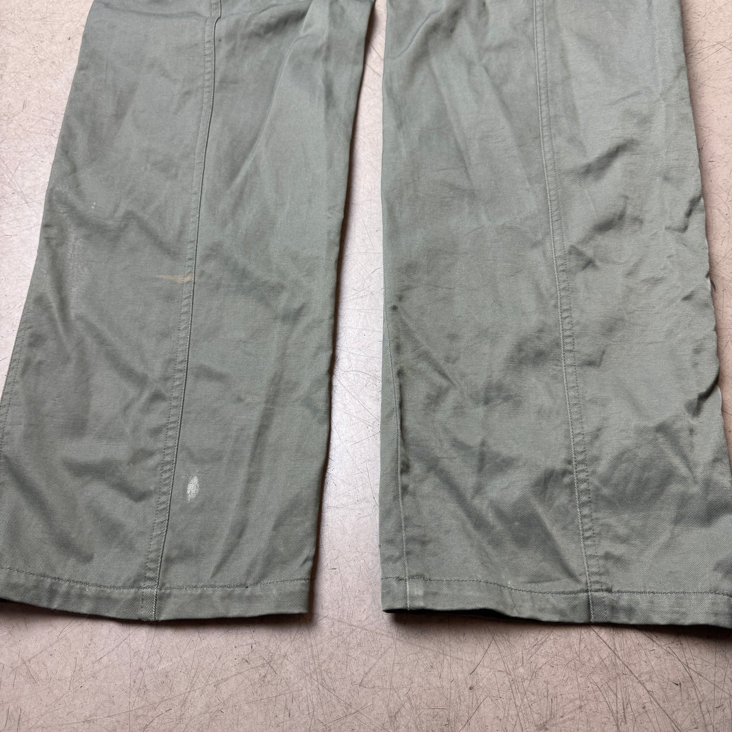 (L) Vintage Adidas Front Pocket Cargo Pants olivgrün