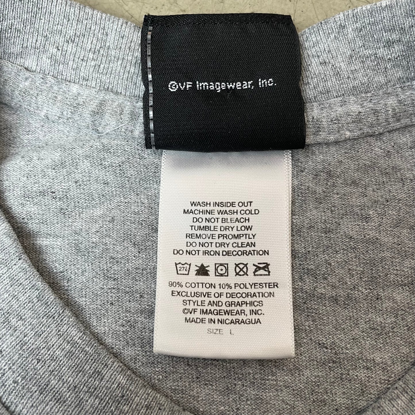 (L) Harley Davidson Tshirt grau Pocket Lakeland