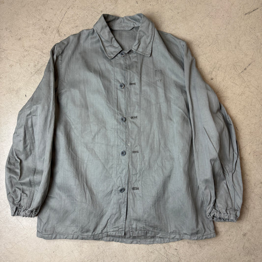 (L) HV Army Military Hemd grau