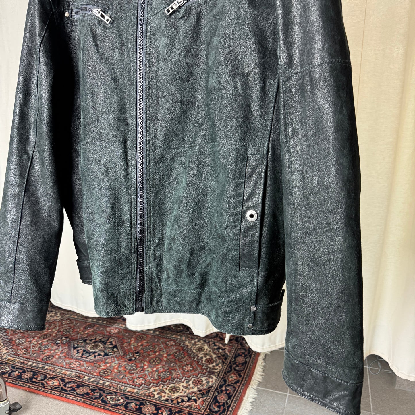 (XL-XXL) LEDERJACKE