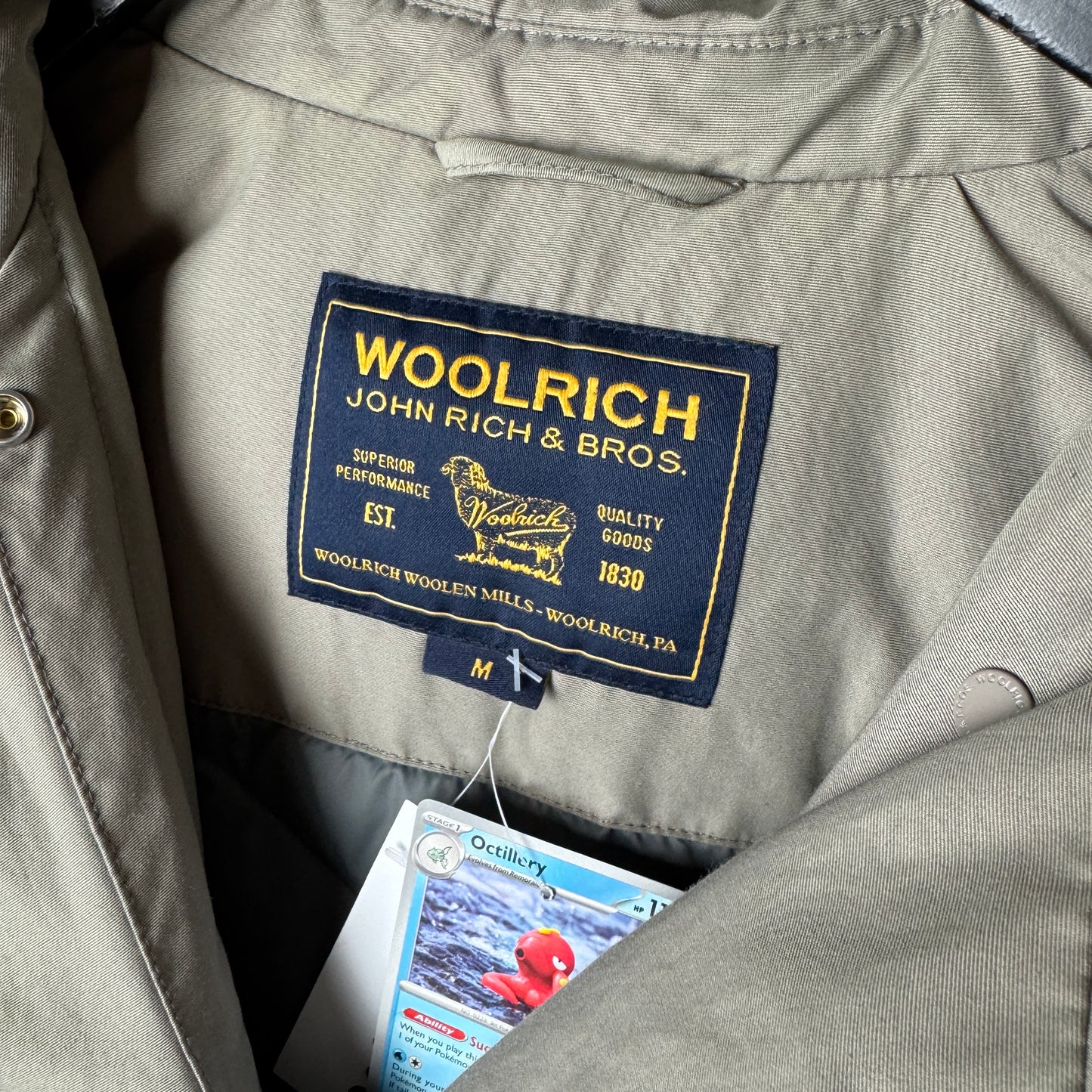 (M) WMN WOOLRICH DAUNEN JACKE