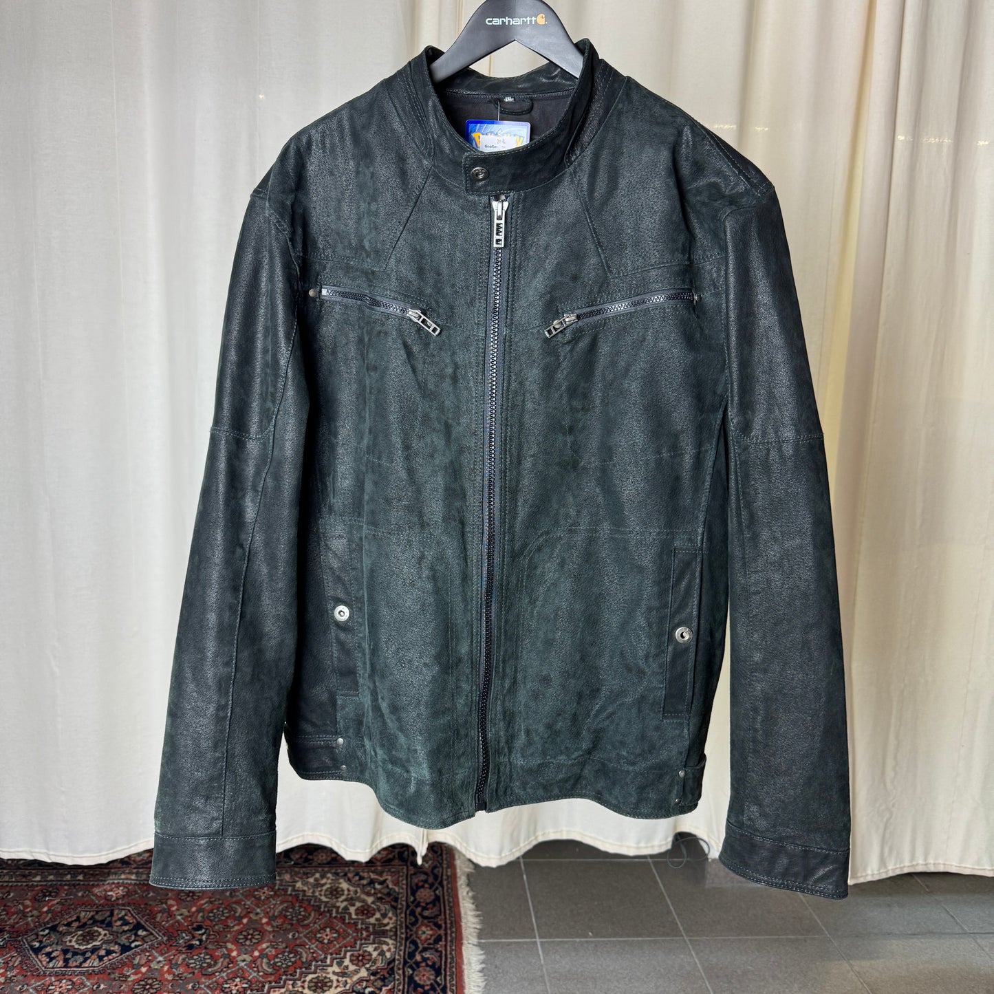 (XL-XXL) LEDERJACKE