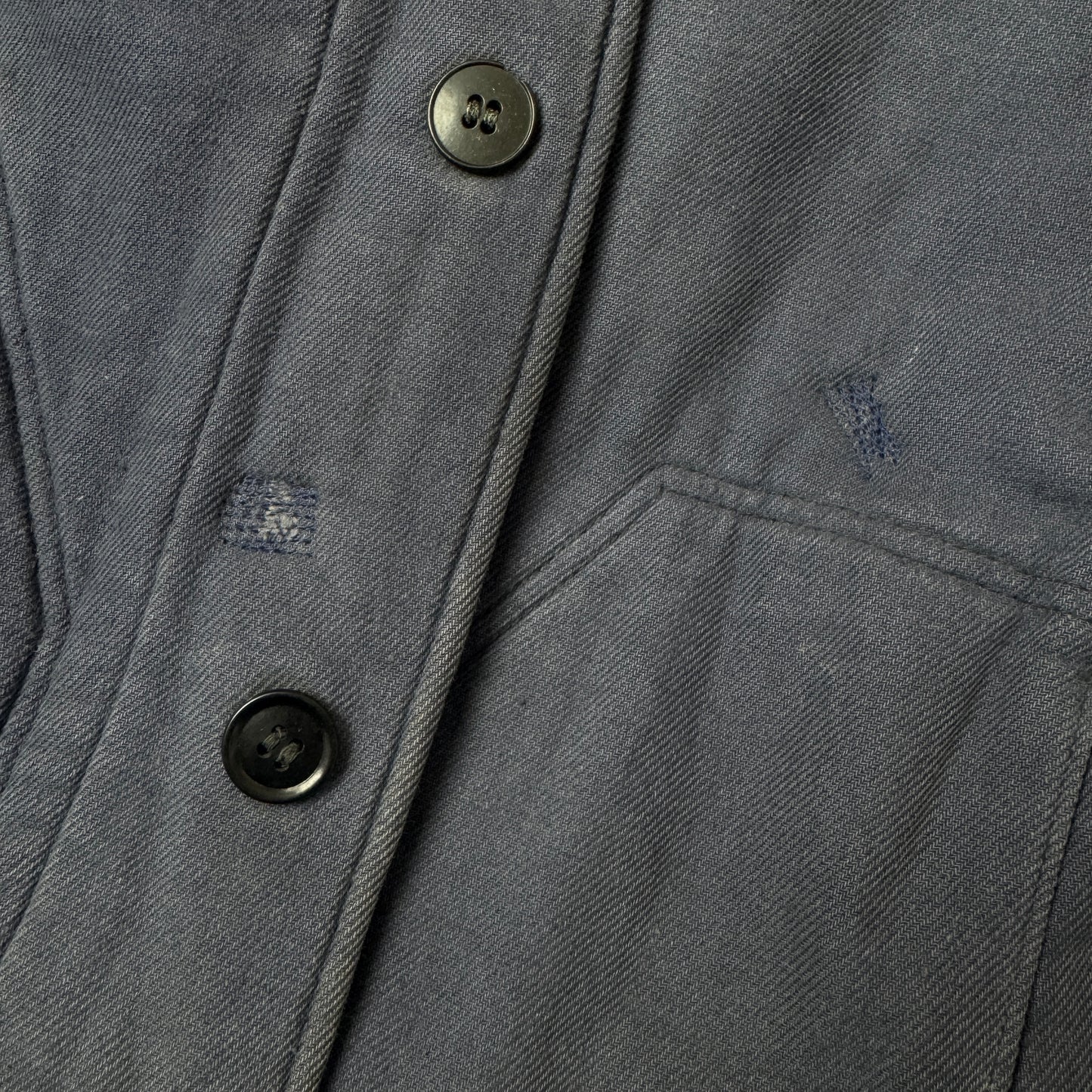 (L) 1980s Padded French Work Jacket