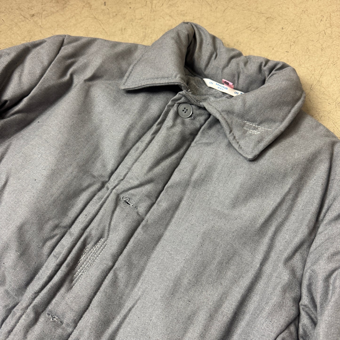 (L) 1980s Padded Euro Work Jacket