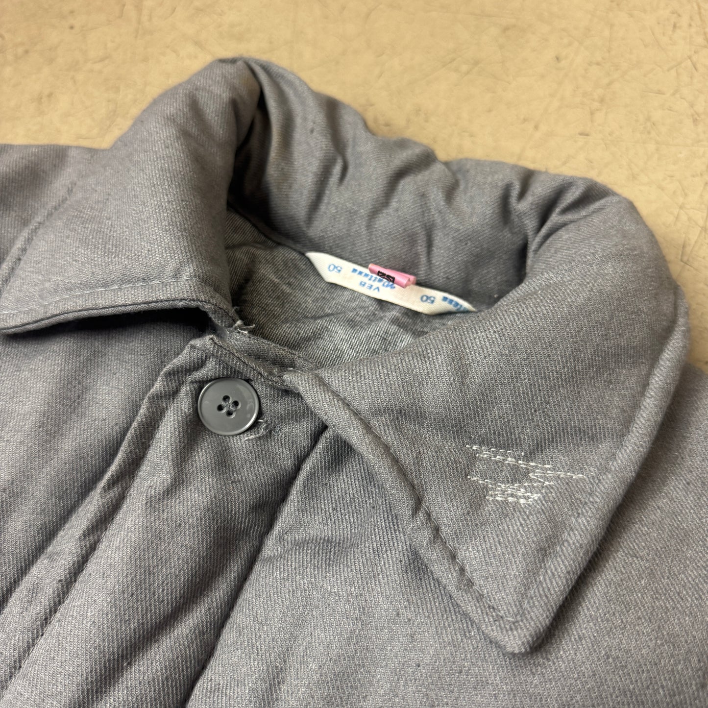 (L) 1980s Padded Euro Work Jacket