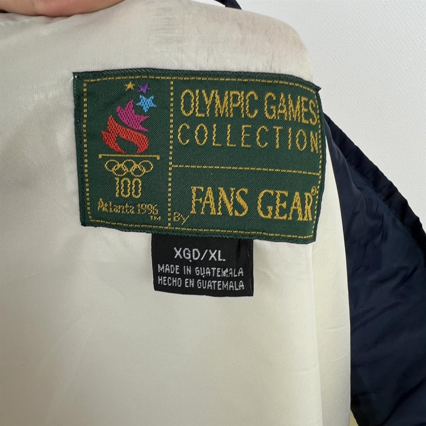 (XL) RARE ATLANTA 96' OLYMPIC TRACK JACKET